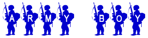 Army Boy 字体